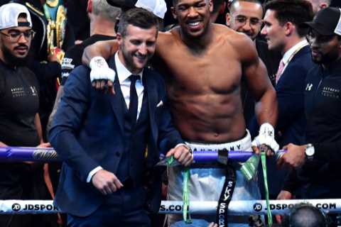 I’ve received WhatsApp messages from Anthony Joshua and Tyson Fury because of what I said about..