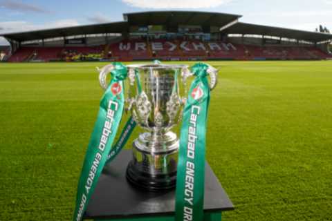 Chelsea draw Wimbledon as Spurs take on Fulham in Carabao Cup second round.. and Wrexham will have..