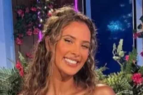 Love Island host Maya Jama sends viewers wild as she wears plunging dress to host Aftersun from the ..