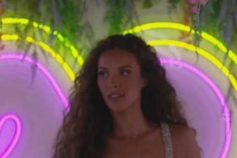 Love Island spoiler: Maya Jama sparkles in crop top and miniskirt as she returns to villa for final ..