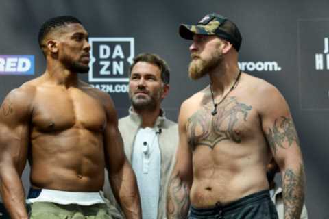 ANTHONY JOSHUA vs Robert Helenius Fight Almost Collapsed Over Glove Dispute