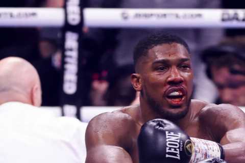 Anthony Joshua's Controversial Celebration After Knockout Victory