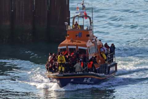 Shots fired in migrant chaos before vessel sank in Channel as teen reveals horror ordeal