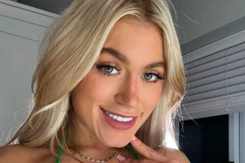 UK Bombshell Elle Brooke Wows Fans in Racy Bikini and Cowboy Outfit in Sizzling Photo Shoot