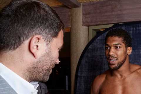Anthony Joshua’s promoter Eddie Hearn claims Deontay Wilder is ‘overrated’ and ‘NEVER beaten an..