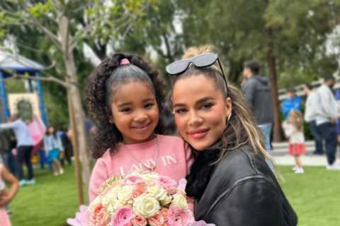 True Thompson, 5, dances in huge bare dining room for new video taken inside mom Khloe Kardashian’s ..