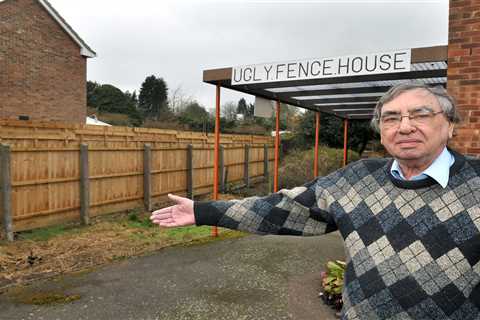 Couple Engages in Decade-Long Feud Over 'Ugliest Fence'
