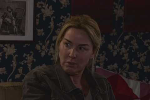 Coronation Street’s Cassie Plummer hiding a huge secret as she convinces son Tyrone Dobbs to let..