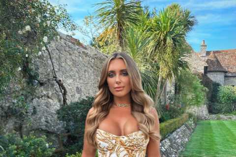 Towie’s Amber Turner looks incredible in busty dress after Dan Edgar reunion as cast film finale