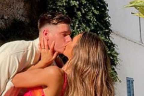 Love Island’s Jessie and Will spark engagement rumours as she poses with ring for romantic kiss in..