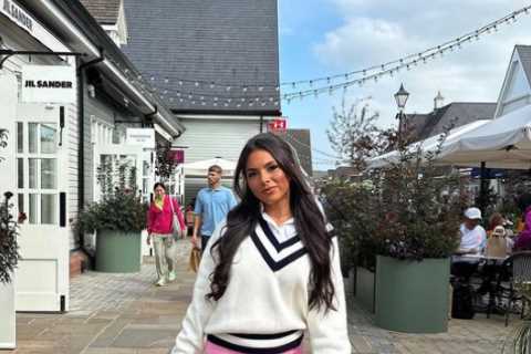 Love Island's Paige Thorne hailed a dream woman as she rocks a chic outfit on a shopping spree with ..