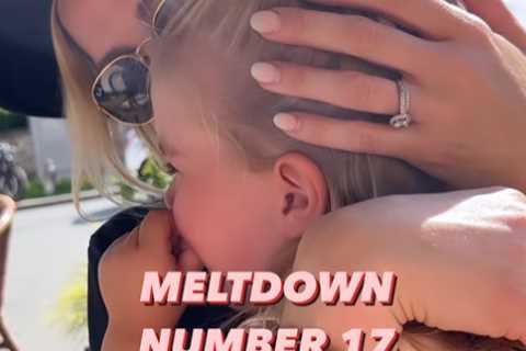 Kate Lawler cruelly mum shamed as she shares videos of ‘over tired’ daughter Noa crying on holiday