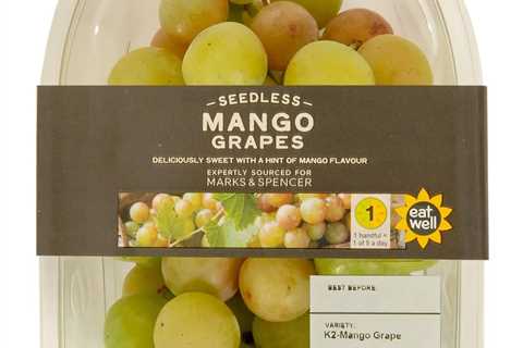 M&S brings back much-loved mango-flavored grapes