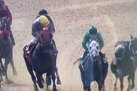 Jockey Defies Gravity in Incredible Mission Impossible-Style Stunt