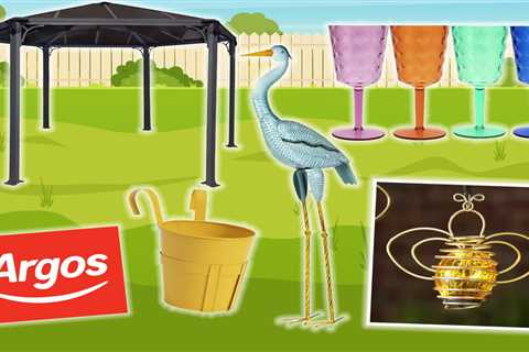 Argos' Garden Clearance Sale: Prices Starting at £2