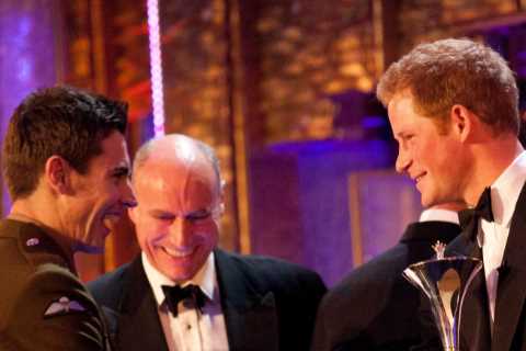 Prince Harry attended The Sun’s Millies – but now claims media didn’t care about wounded soldiers