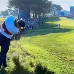 Ryder Cup Cheating Scandal: Video Shows USA's Justin Thomas Kick His Own Ball