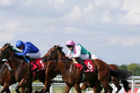 Exciting two-year-old Aablan eases the pressure on top trainer Charlie Appleby in the Solario Stakes