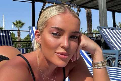Love Island Star Mary Bedford Shows Off Her Curves in a Thong Bikini