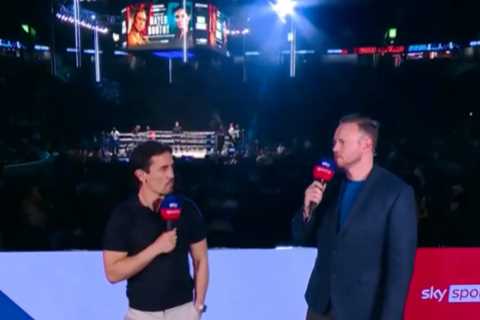 Sky Sports Reporter Anna Woolhouse Stuns Fans with Gorgeous White Dress at Liam Smith v Chris..