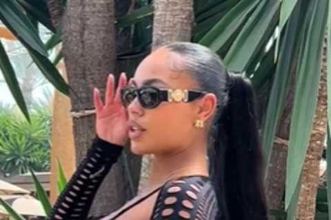 Love Island's Ella T Flaunts Her Figure on Girls Holiday in Marbella