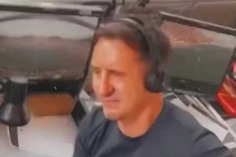Man Utd legend Gary Neville caught on camera crying during Arsenal match – but it wasn't what it..