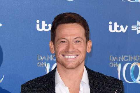 Joe Swash left red-faced by mortifying swimwear malfunction at water park on family holiday