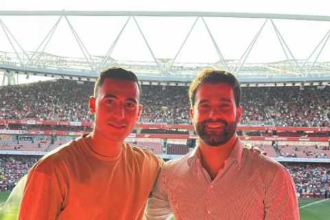 Former Premier League Star Anwar El Ghazi Spotted at Arsenal vs Man Utd Game After Receiving..