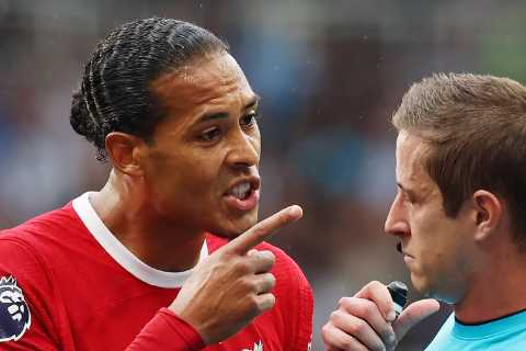 Referee's Orders Ignored by Van Dijk, Resulting in Potential Extended Ban