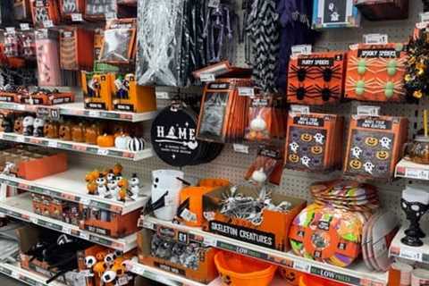 Shoppers Flock to Poundland for £1 Halloween Range