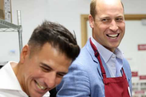 Prince William Laughs Off Brotherly Rift as He Carries Out Royal Duties in Bournemouth