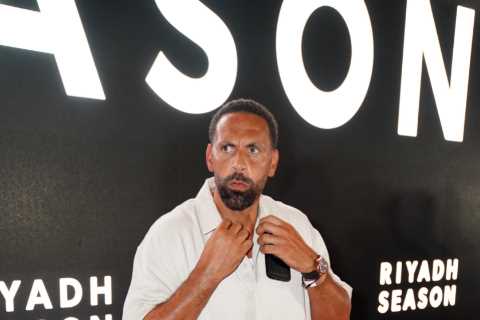 Rio Ferdinand Mistaken for Heavyweight Boxer in Funny Blunder at Tyson Fury Presser