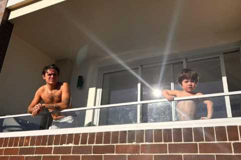 X Factor Legend Frankie Cocozza Unrecognisable as He Enjoys Beach Getaway in Australia