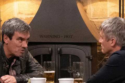 Cain Dingle and Caleb Milligan Hide Huge Secret from Moira and Chas in Emmerdale