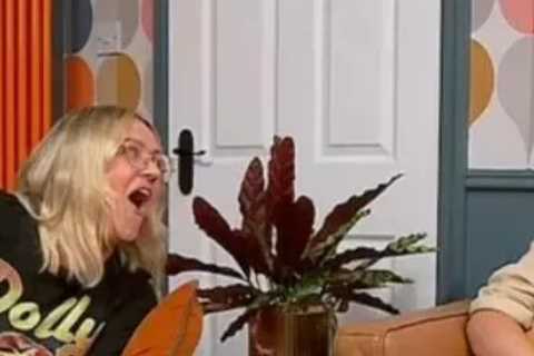 Gogglebox viewers in stitches as Ellie Warner's baby surprises her with a smelly accident