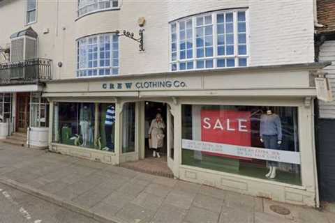 Beloved Crew Clothing Store in Tenterden is Closing Down, but There's Good News for Shoppers