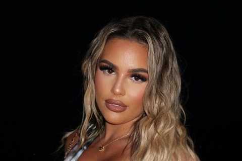 Love Island's Ella Barnes Shows Off Underboob in Sexy Crop Top