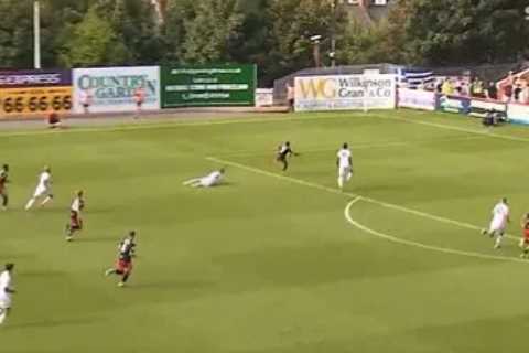 Former Man Utd Star Demetri Mitchell Scores Stunning Volley