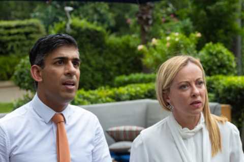 Rishi Sunak Teams Up with Italy for New Illegal Immigration Crackdown
