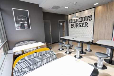 McDonald's Unveils Futuristic Makeover at Newport Store