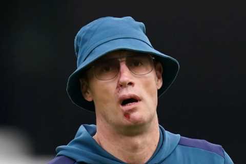 Brave Freddie Flintoff beams while playing cricket after ‘incognito return’ in back offices as BBC..