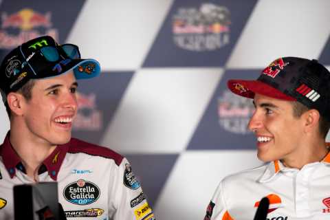 We're brothers with 10 MotoGP world champion titles, countless crashes and broken bones between us..