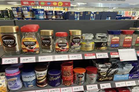 Major supermarket puts empty coffee jars on shelves to combat shoplifting