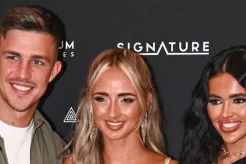 Love Island's Mitch Reunites with Ex Abi on the Red Carpet