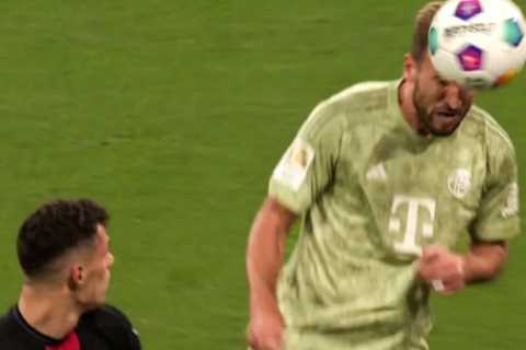 Harry Kane scores four goals in four games for Bayern, thanks to Granit Xhaka error