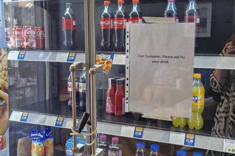 High street bakery chain forced to padlock drinks fridge as shoplifting cases increase