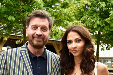 DIY SOS star Nick Knowles' fiancée shows off £50,000 ring - after he initially proposed with Haribo ..