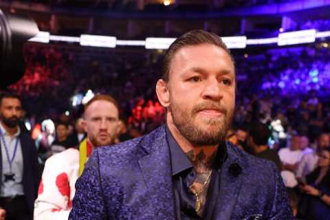 Conor McGregor slammed by KSI for ’embarrassing’ himself at Anthony Joshua fight as YouTuber calls..