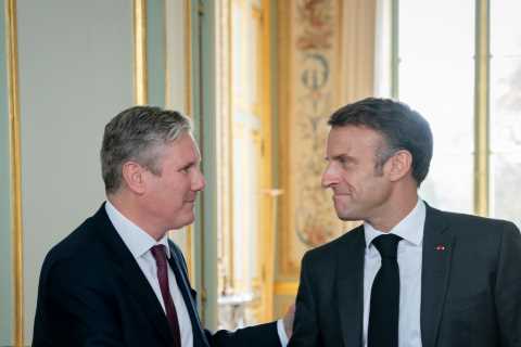 Sir Keir Starmer in Talks with Emmanuel Macron in Paris to Discuss Ripping Up Brexit Deal