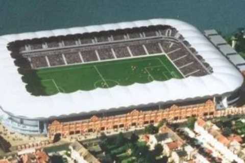 Premier League stadium looks unrecognisable in forgotten abandoned plans that would have demolished ..